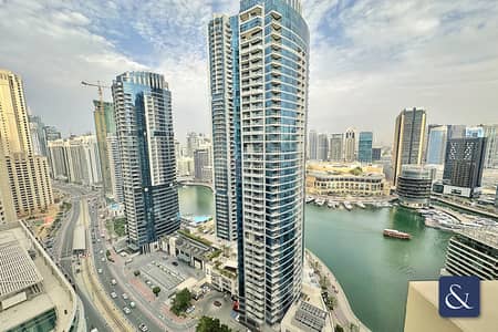 1 Bedroom Flat for Sale in Jumeirah Beach Residence (JBR), Dubai - Marina Views | Two Balconies | HIgh Floor