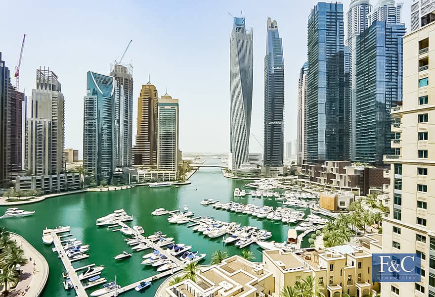 2BR | Dubai Marina View | Upgraded