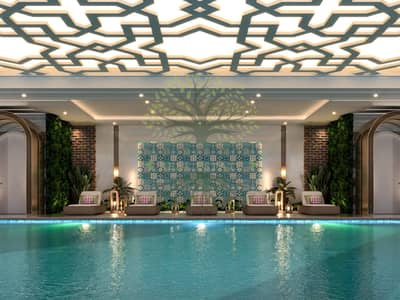2 Bedroom Apartment for Sale in Al Mamzar, Sharjah - 4-FF - Swimming Pool V04. jpg