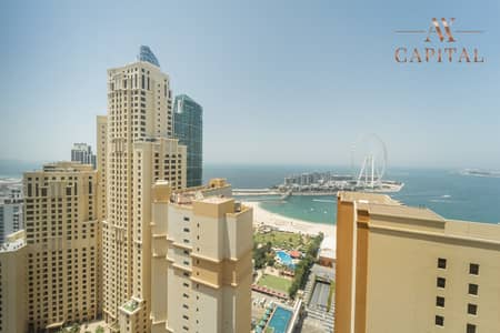 2 Bedroom Flat for Sale in Jumeirah Beach Residence (JBR), Dubai - Full Sea View | Ready to move | High ROI