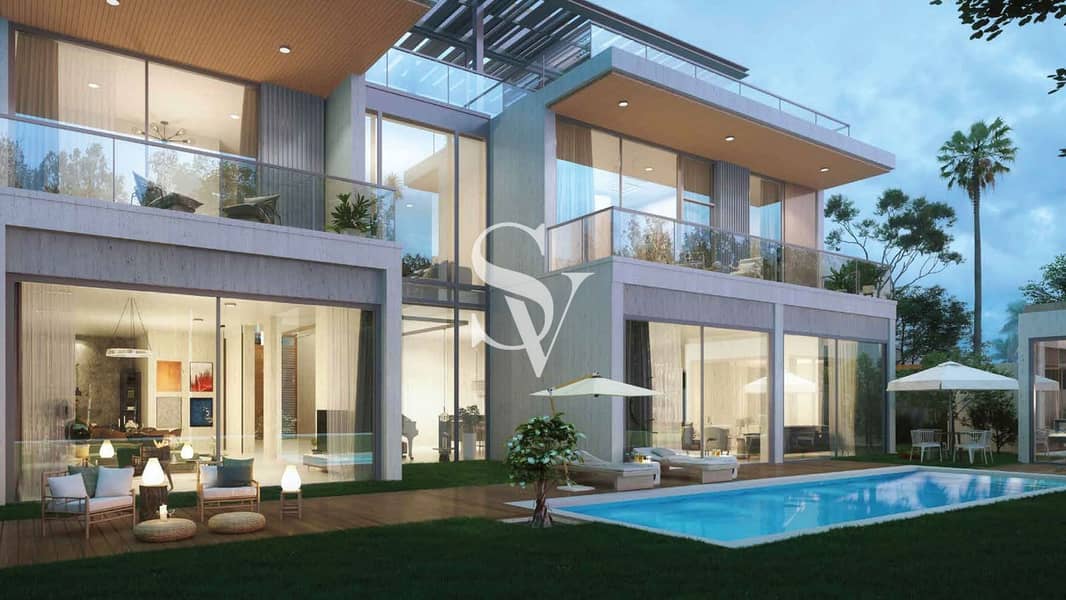 位于迪拜南部街区，居住区，脉动住宅区，脉动海滨小区 3 卧室的别墅 2800000 AED - 8906905