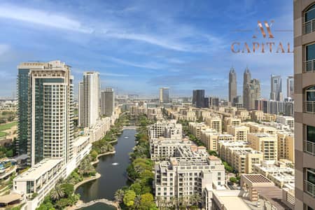2 Bedroom Flat for Rent in The Views, Dubai - Unfurnished | High Floor | Full Lake View