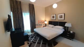 Best Offer || Wonderful luxury Fully Furnished 1 BHK Apartment || 12 Cheques  || All included || AC Free || DEWA Free || Wifi Free