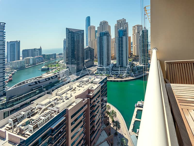 Marina View | Fully Furnished l High Floor