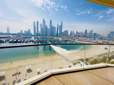 2 Bedroom Apartment for Rent in Dubai Harbour, Dubai - Private Beach | Luxury Furnished | Water View