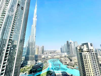 3 Bedroom Flat for Sale in Downtown Dubai, Dubai - Luxury 3 Beds | Full Burj Khalifa View | Vacant