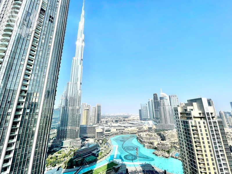 Luxury 3 Beds | Full Burj Khalifa View | Vacant