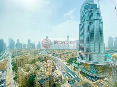 3 Bedroom Apartment for Rent in Downtown Dubai, Dubai - Mid Floor| Unfurnished|Partly Burj View|Vacant Now