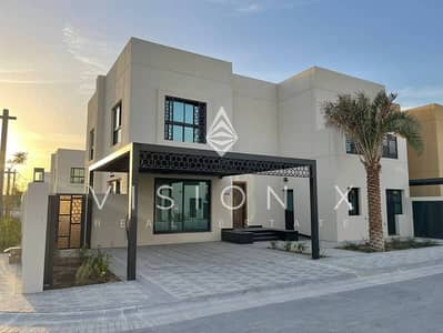 Sustainable Luxury: 5BR Villa with Two Majlis and Solar Balance for Sale in Sharjah Sustainable City