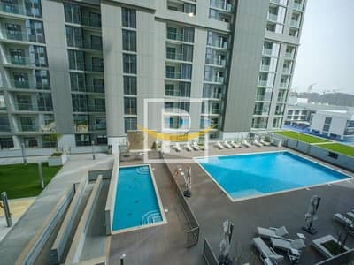 2 Bedroom Flat for Rent in Sobha Hartland, Dubai - Vacant July 1st | Bright and Spacious | Pool View