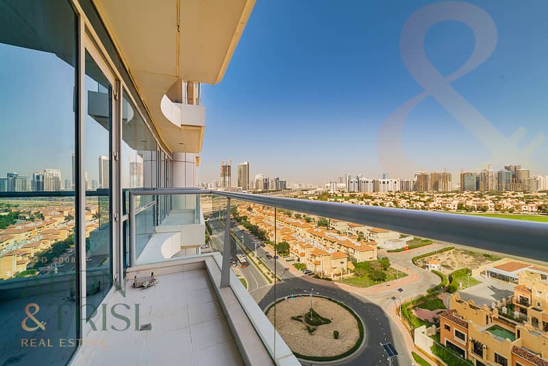 شقة في برج الغولف،مدينة دبي الرياضية 1 غرفة 675000 درهم - 8909737
