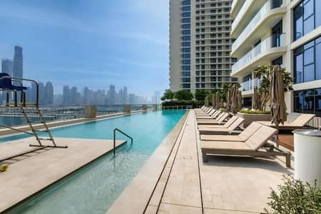 2 Bedroom Flat for Sale in Dubai Harbour, Dubai - Marina Skyline View I High Floor I Private Beach