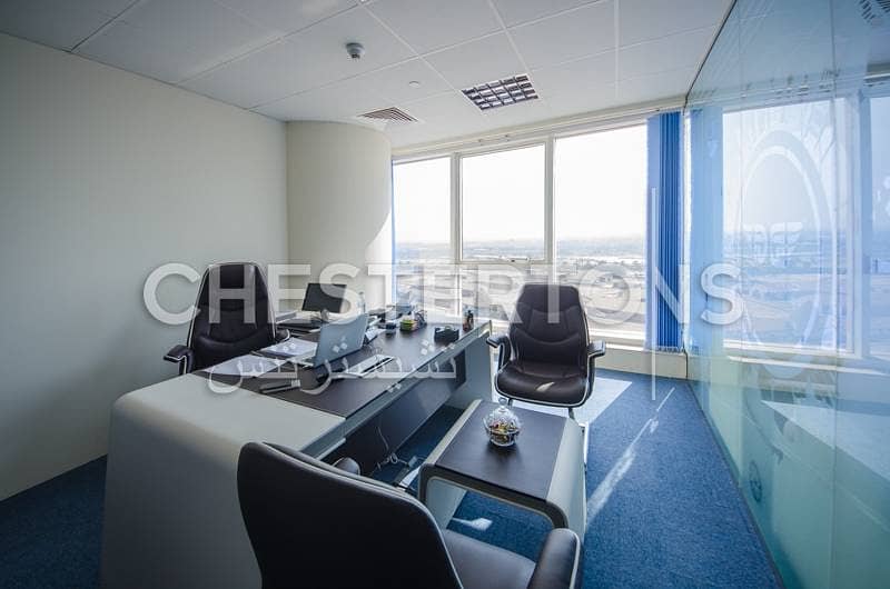 Investors deal Fully furnished | Fitted glass partition