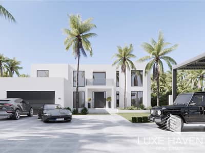 5 Bedroom Villa for Sale in Jumeirah Islands, Dubai - Private Plot | Contemporary Masterview | Upgraded