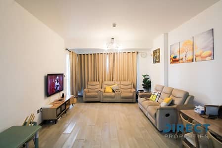 2 Bedroom Flat for Rent in Dubai Residence Complex, Dubai - Podium Level | Large Terrace | Ready 1st June