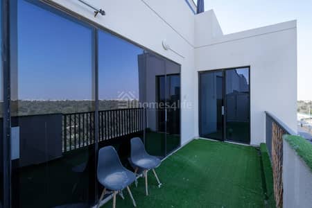 3 Bedroom Apartment for Rent in Mirdif, Dubai - park view  | closed kitchen | Motivated owner