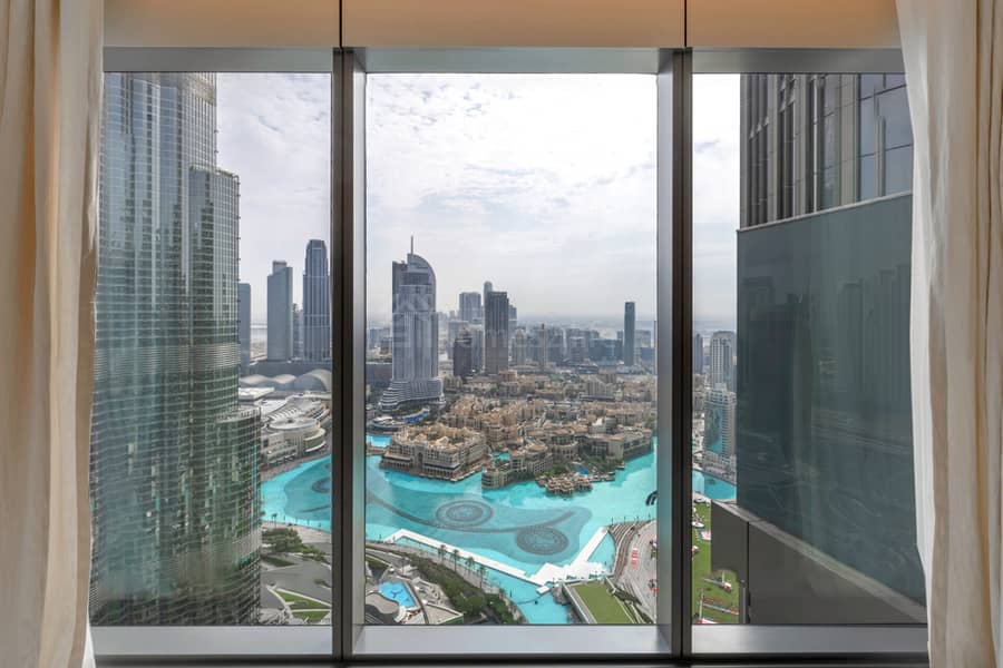 位于迪拜市中心，迪拜歌剧院谦恭公寓，The Address Residences Dubai Opera Tower 1 3 卧室的公寓 450000 AED - 8910429