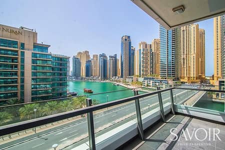 2 Bedroom Apartment for Sale in Dubai Marina, Dubai - Rented Unit | Full Marina View | Prime Location
