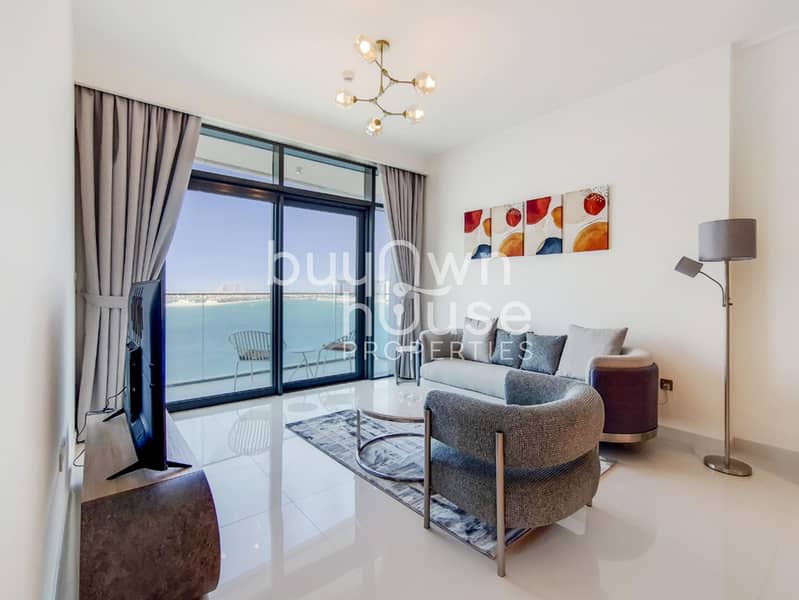 Stunning Palm View | Furnished | High Floor