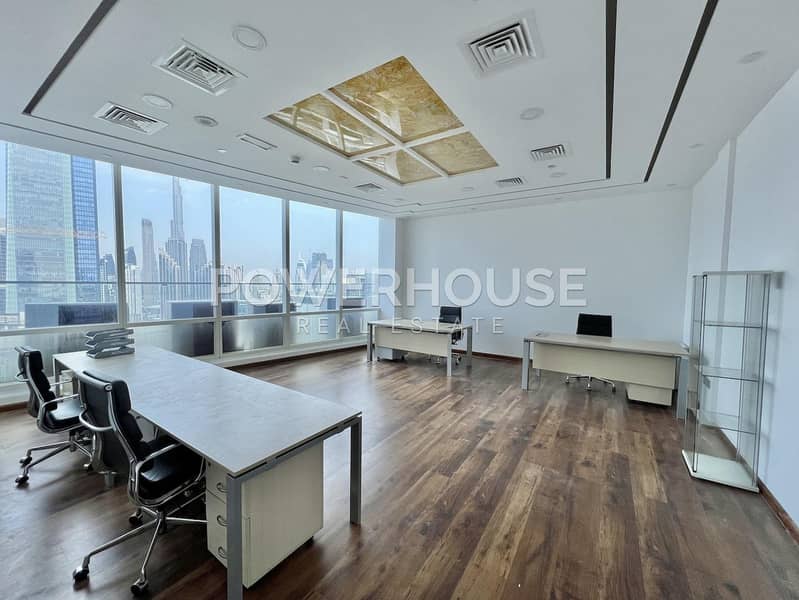 Furnished | Nicely Fitted | Burj Khalifa View
