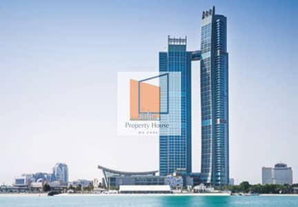 1 Bedroom Flat for Rent in Corniche Area, Abu Dhabi - hub-dubai-tower. png