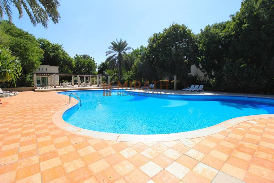 Beautiful 3BR Villa | Shared Pool | Private Garden