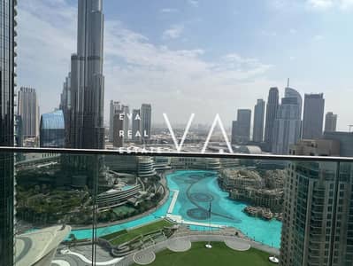 2 Bedroom Flat for Sale in Downtown Dubai, Dubai - Full Burj & Fountain View | Furnished | High Floor