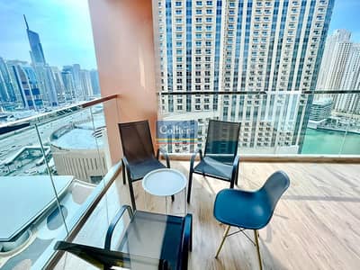 2 Bedroom Flat for Rent in Dubai Marina, Dubai - Fully Furnished | Marina View | Ready to Move