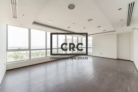 Office for Rent in Al Khalidiyah, Abu Dhabi - AMAZING BUILDING AND SEA VIEW | FULLY FITTED