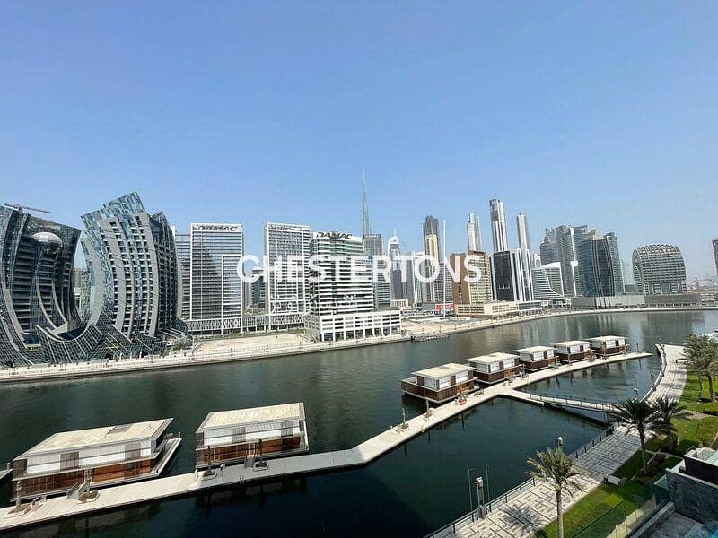 Burj & Canal View, Smart, Rented w/ High ROI