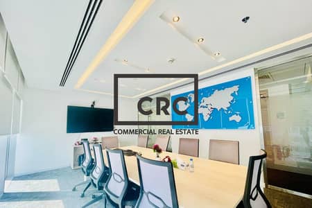 Office for Rent in Business Bay, Dubai - Furnished Office | Vacant | Burj View