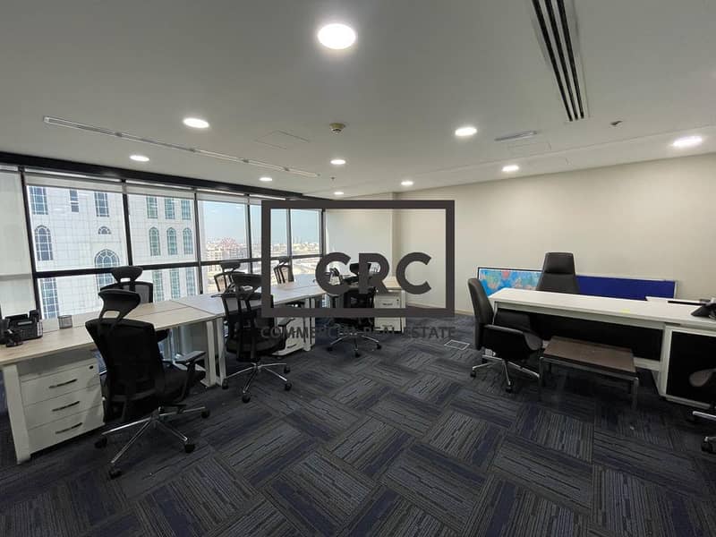 Luxury Office | Fully Furnished | Uptown DMCC View