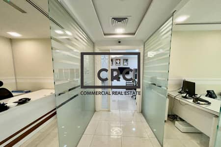 Office for Rent in Jumeirah Lake Towers (JLT), Dubai - Partitioned | Next to Metro | DMCC License