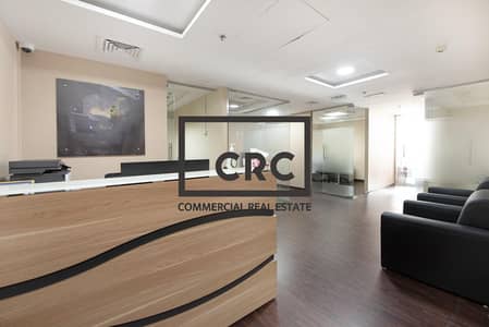 Office for Sale in Jumeirah Lake Towers (JLT), Dubai - 3 Parkings | Near Metro | Fitted Partitioned