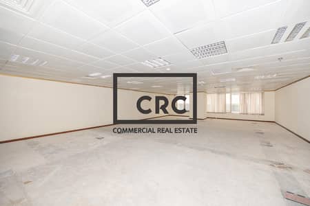Office for Rent in Hamdan Street, Abu Dhabi - Semi-Fitted | Prime Location | Available Now