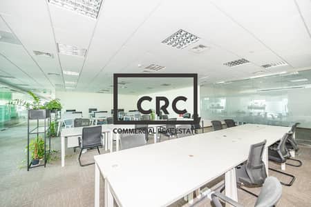 Office for Rent in Business Bay, Dubai - Full Floor | Fitted w/ Partition | Amazing View