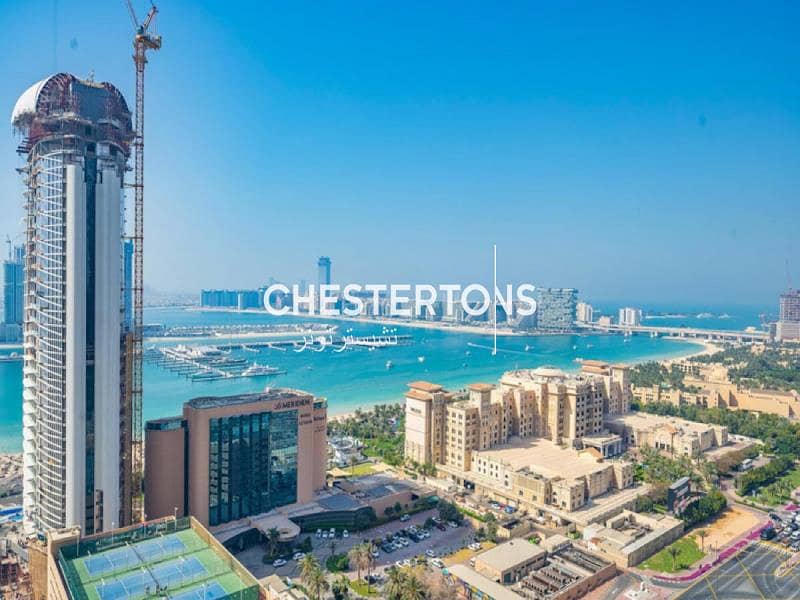位于迪拜码头，滨海皇冠塔楼 2 卧室的公寓 190000 AED - 8840733