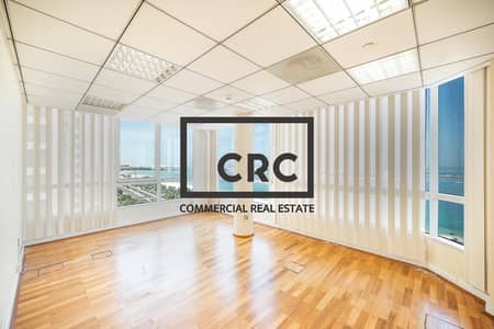 Office for Rent in Corniche Road, Abu Dhabi - Amazing Fitted Office | Amazing Corniche View