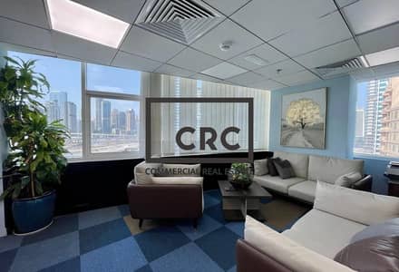 Office for Rent in Jumeirah Lake Towers (JLT), Dubai - Excellent Fitout | Fully Furnished | Vacant