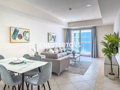 2 Bedroom Flat for Rent in Dubai Marina, Dubai - Fully Furnished | High floor | Spacious