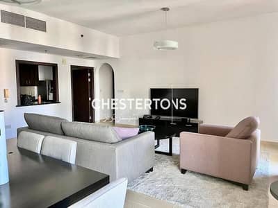 2 Bedroom Apartment for Rent in Jumeirah Beach Residence (JBR), Dubai - Fully Furnished  , Spacious , High Floor