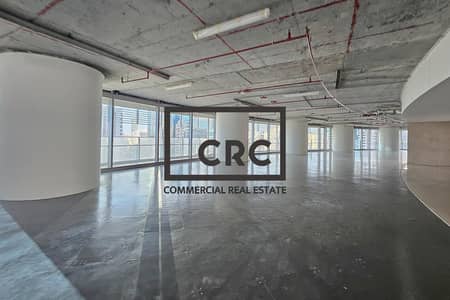 Office for Rent in Corniche Road, Abu Dhabi - HALF FLOOR | GRADE A BUILDING | CORNICHE VIEW