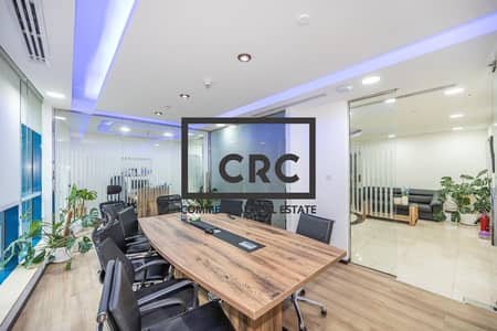 Office for Rent in Jumeirah Lake Towers (JLT), Dubai - FITTED OFFICE | NEAR METRO | GREAT LAYOUT