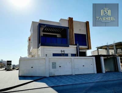 Finishing the best in Ajman on Sheikh Mohammed bin Zayed Street near the park. Own a villa including air conditioning without down payment and without