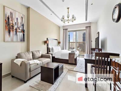 Studio for Sale in Downtown Dubai, Dubai - Studio| Fuly Furnished | Partial Burj Khalifa view