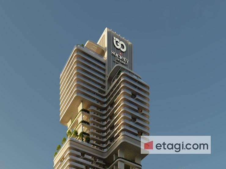 位于迪拜市中心，Society House 的公寓 1430000 AED - 8765809