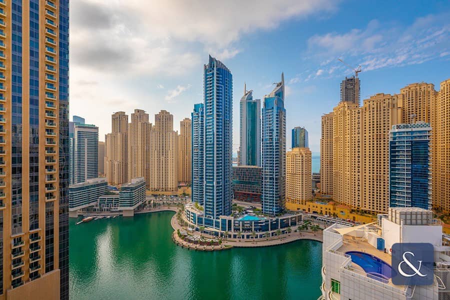 位于迪拜码头，迪拜滨海月亮塔 1 卧室的公寓 155000 AED - 8911421