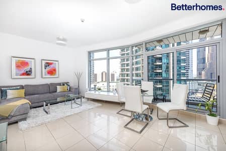 2 Bedroom Flat for Rent in Dubai Marina, Dubai - Furnished | Upgraded | Chiller Free | Vacant