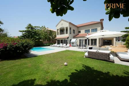 5 Bedroom Villa for Sale in Jumeirah Golf Estates, Dubai - Vacant On Transfer | Troon Type | Large Plot