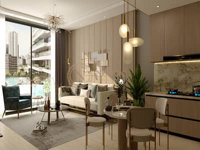 1 Bedroom Flat for Sale in Arjan, Dubai - 08_Apt-Lounge-02. jpg